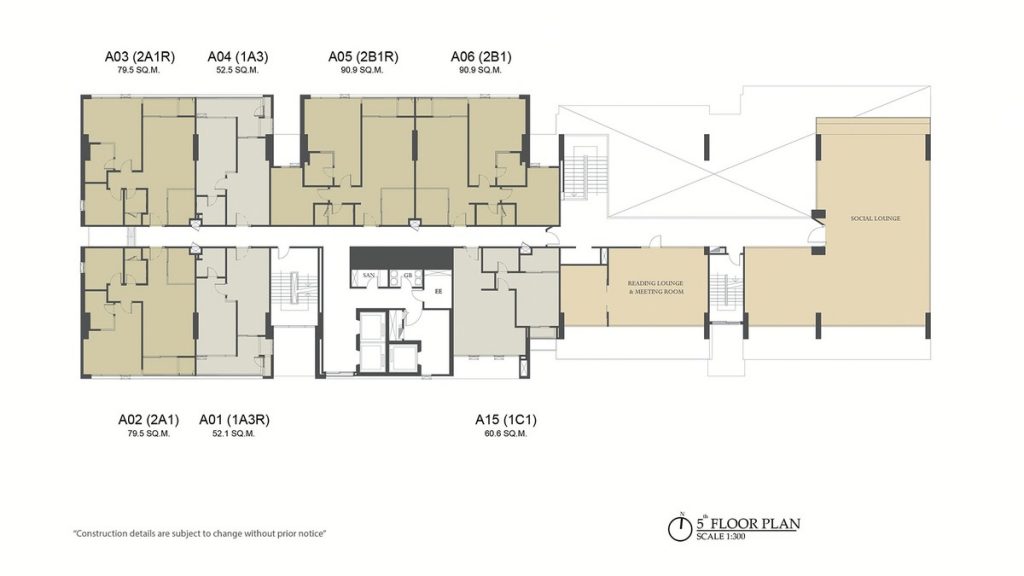 5th Floor Plan