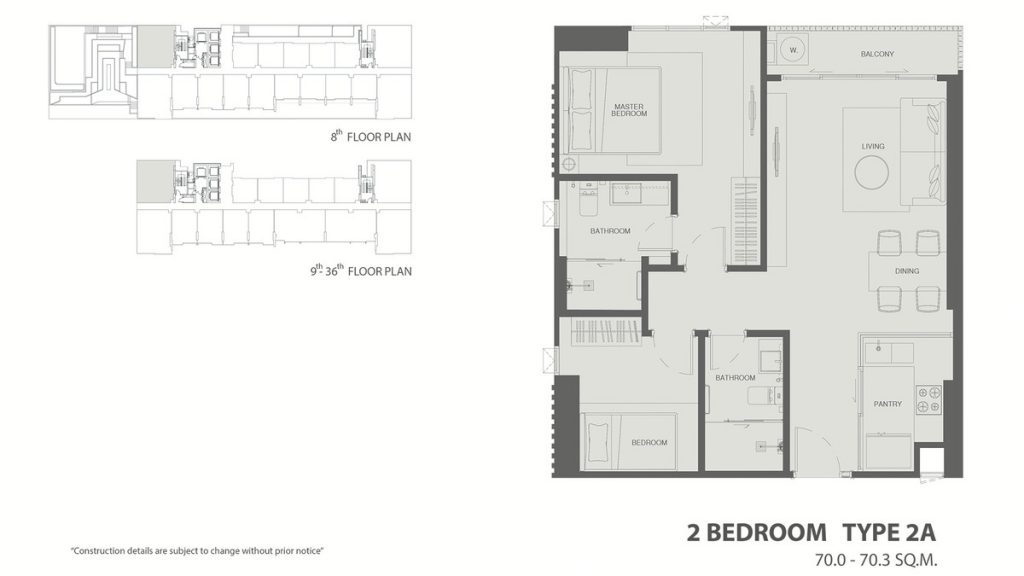 2 BEDROOM TYPE 2A