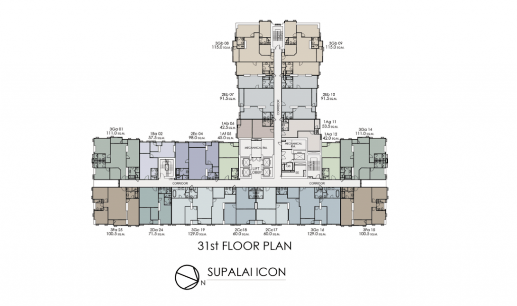 31st Floor Plan