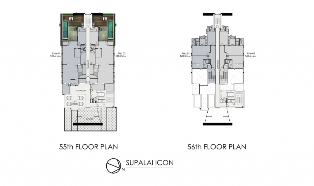 55-56th Floor Plan