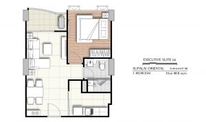 1 Bedroom Ex(a) (46.5 sq.m)