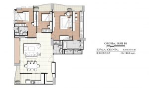 3 Bedrooms OS 01 (180 sq.m)