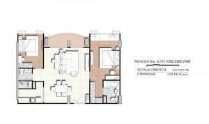 2 Bedrooms PS 2202,2302,2402 (101 sq.m)