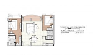 2 Bedrooms PS 2203,2303,2403 (101.5 sq.m)