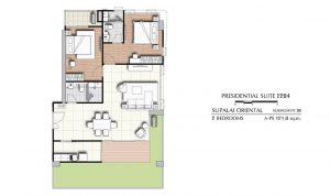 2 Bedrooms PS 2204 (121 sq.m)