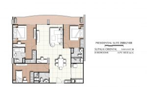 3 Bedrooms PS 2003,2103 (142 sq.m)