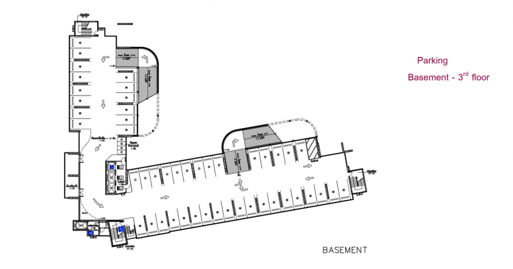 Parking Plan , Basement - 3rd Floor