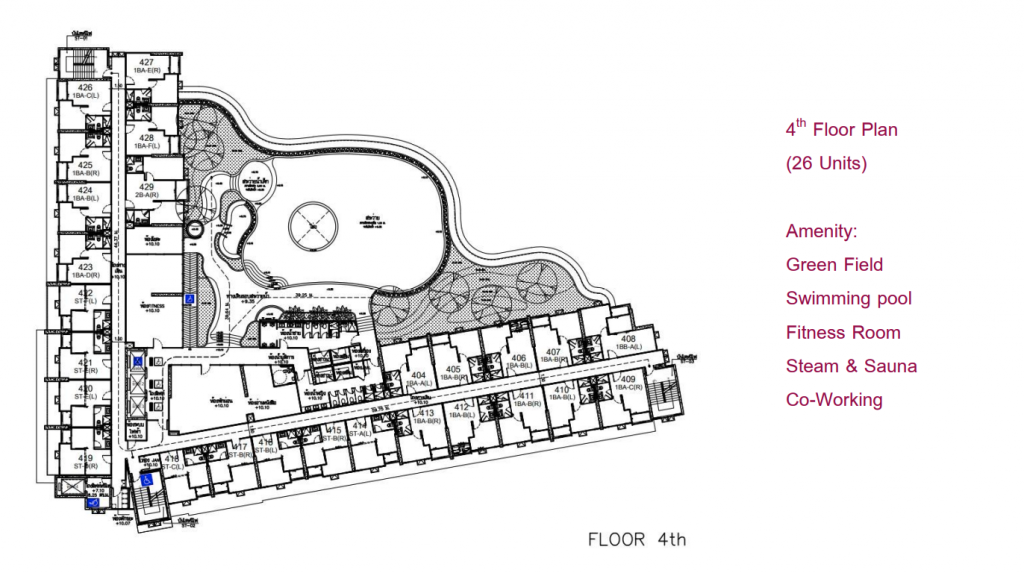 4th Floor Plan