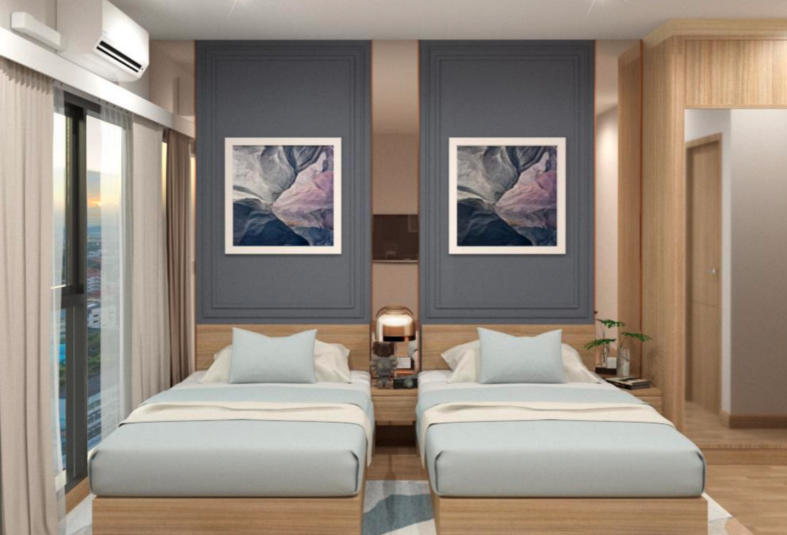 2 Bedroom 50.93-59.05 sq.m.