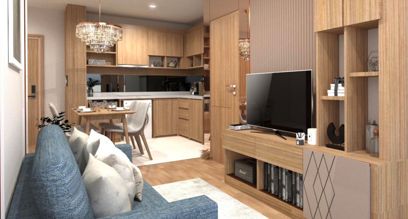 2 Bedroom 50.93-59.05 sq.m.