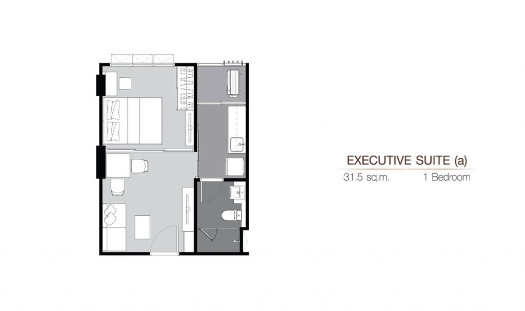 1 Bedroom ES(a) (31.5 sq.m)