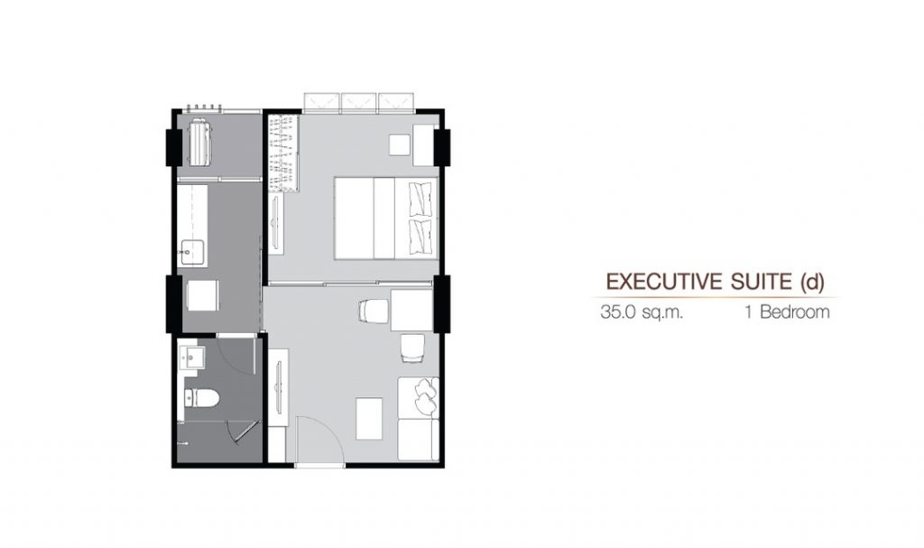 1 Bedroom ES(d) (35 sq.m)