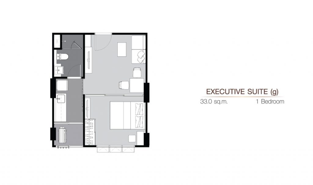 1 Bedroom ES(g) (33 sq.m)