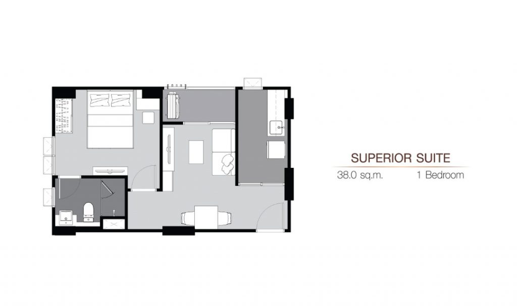 1 Bedroom SS (38 sq.m)