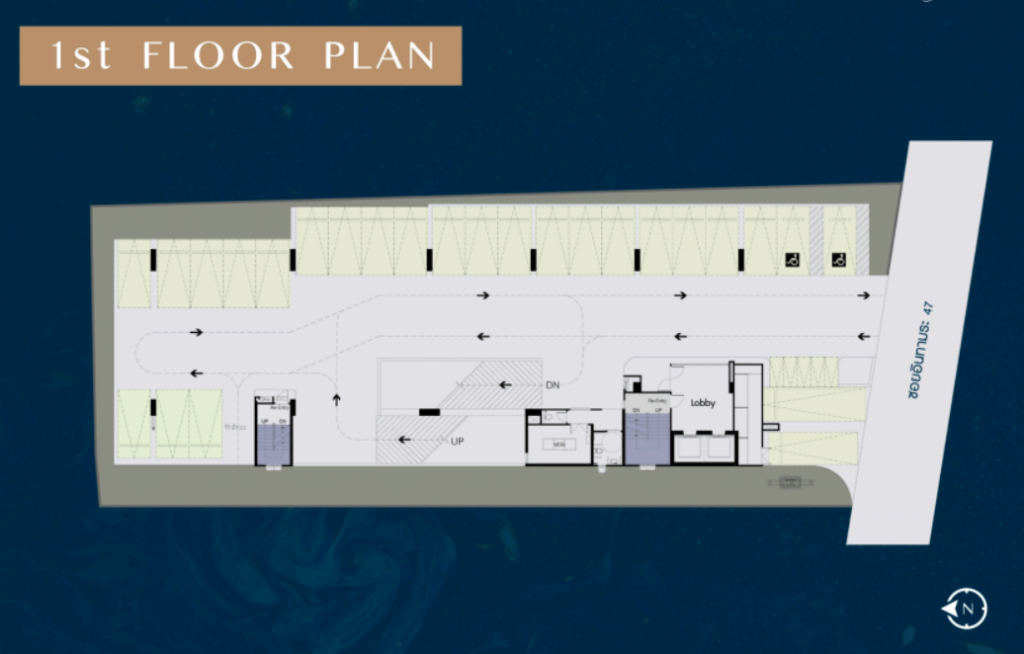 The Belgravia 1st floor plan