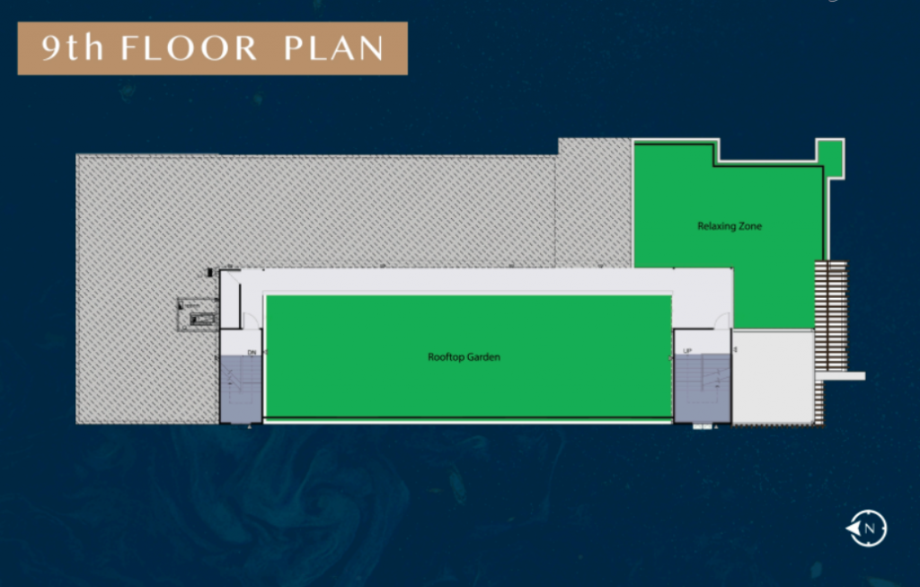 The Belgravia 9th floor plan