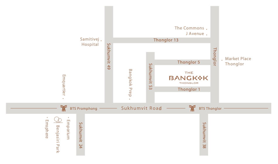 the bangkok thonglor 1 MAP