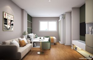Bedroom & Living room