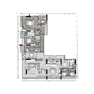 Type Penhouse : 122-342.5 M Bathrooms