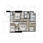 Type E : 43.40 SQ.M. - 2 Bedrooms | 1 Bathroom
