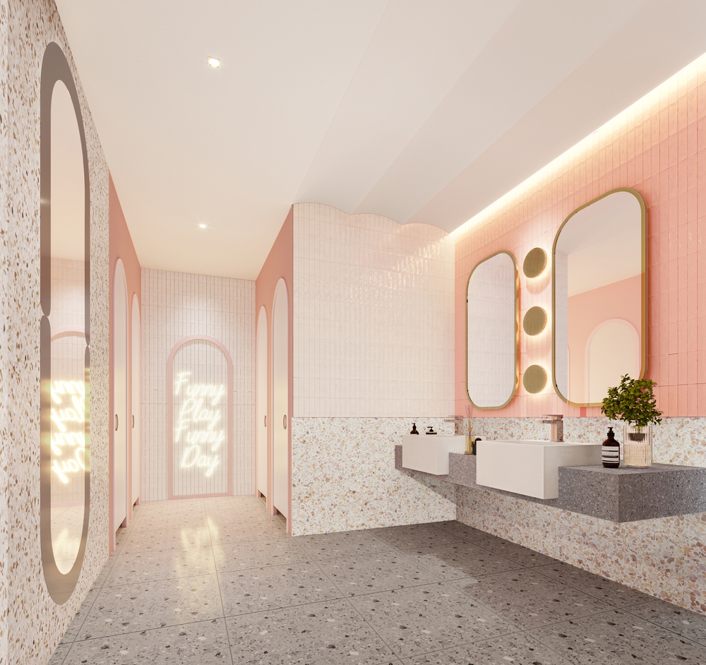 BEAT POP - WOMEN RESTROOM