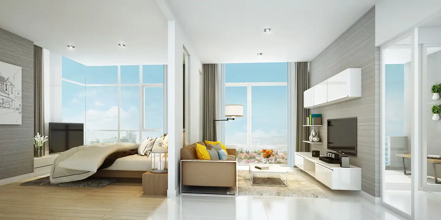 1-Bedroom
Usage area 22 - 35 sq.m.