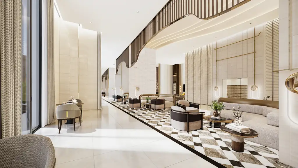 The Astra 3 Lobby