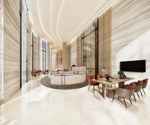 The Astra 3 Lobby