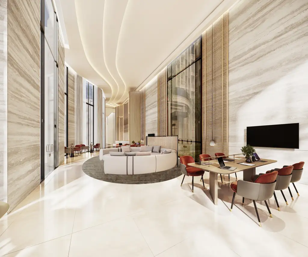 The Astra 3 Lobby