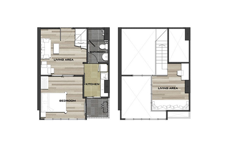 METRO SKY PRACHACHUEN MOFF Design Floor plan 1