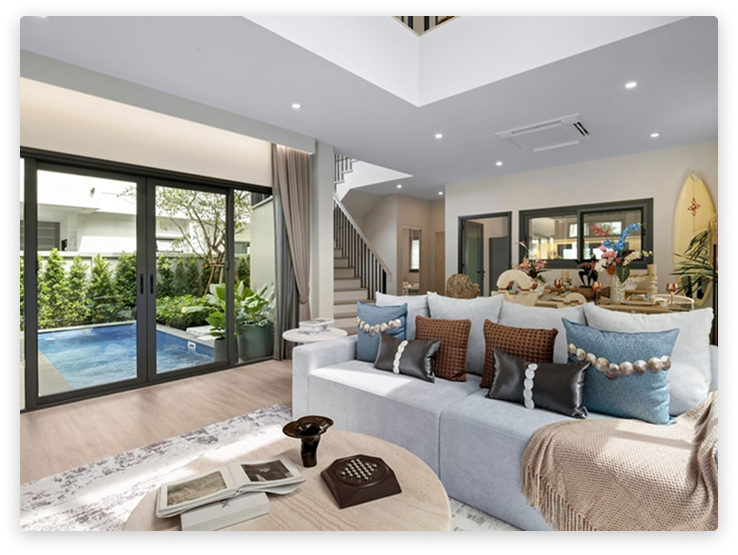 A home where we wake up to the sound of the waves