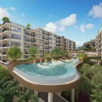 สระว่ายน้ำระบบเกลือ Infinity Edge Pool วิวป่าเขียวขจี คอนโดศุภาลัย ภูเก็ต