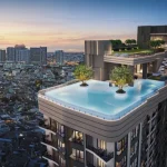 Tyme Sky Lounge และ Roof Garden ชั้น 28 จุดชมวิวที่ดีที่สุดในเจริญนคร