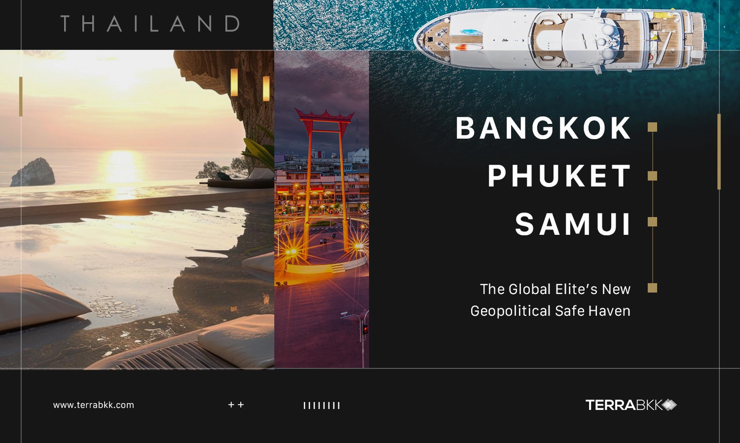 Bangkok Phuket Samui 
The Global Elite's New Geopolitical Safe Haven